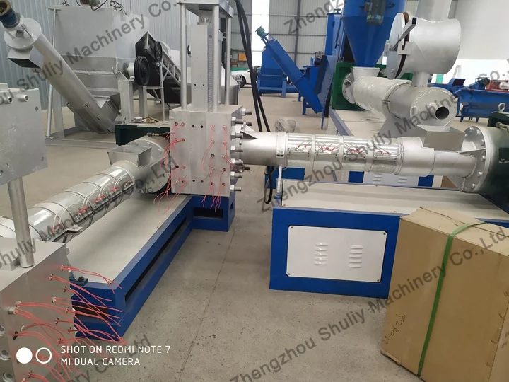 commercial Plastic Pelletizing Recycling Machine