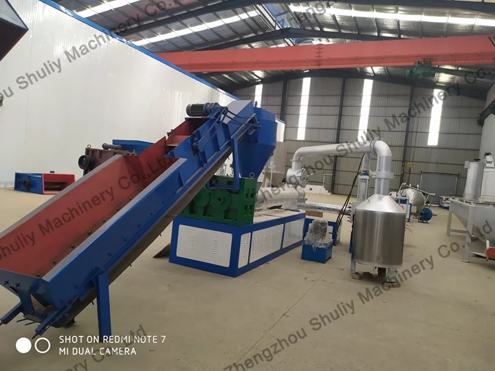 industrail Plastic Pelletizing Recycling Machine