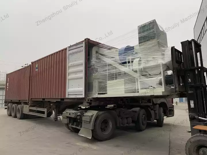 copper wire granulator machine is delivered