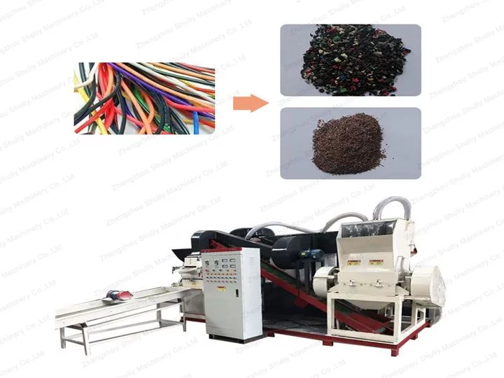 copper wire recycling machine