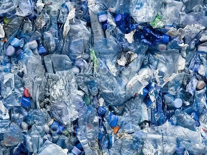 pet bottles without label