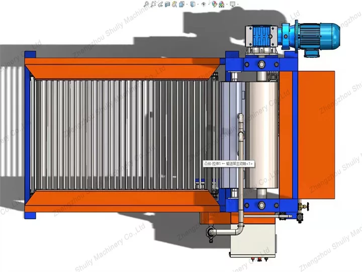 ACP sheet stripping machine