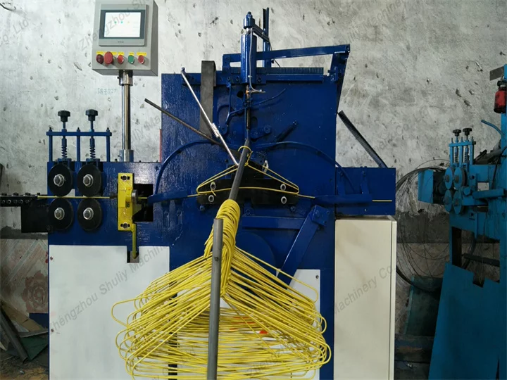 automatic clothes hanger forming machine