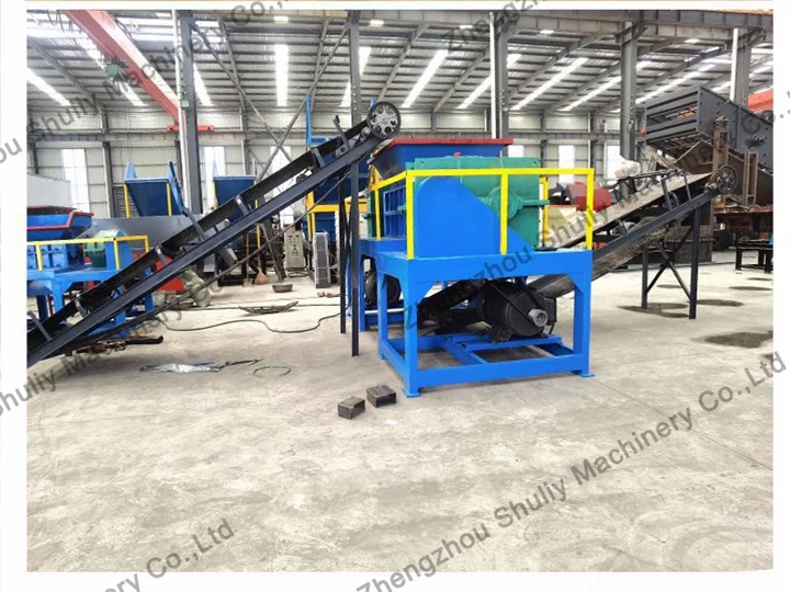 Metal shredder and sorter line for sale