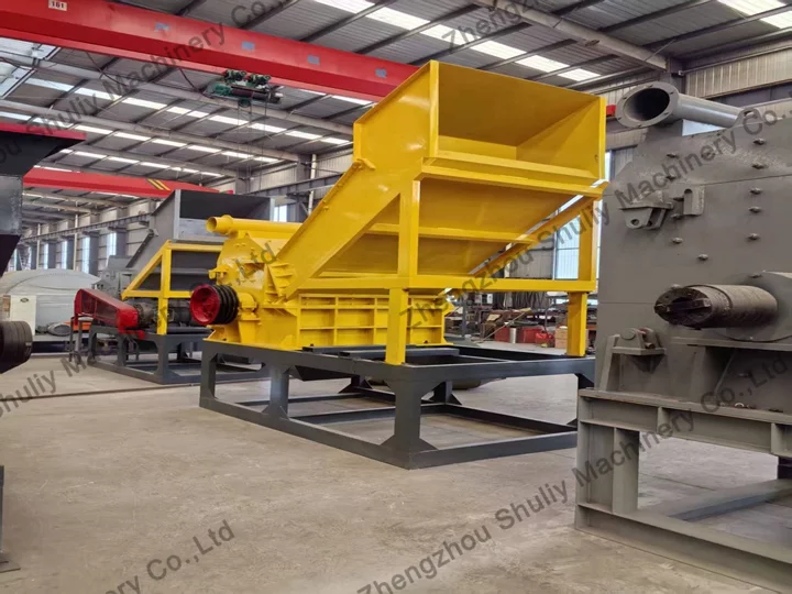 Metal shredder structure