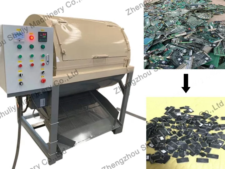 PCB component dismantling machine