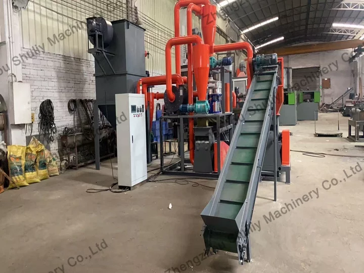 PCB crusher and separator for sale