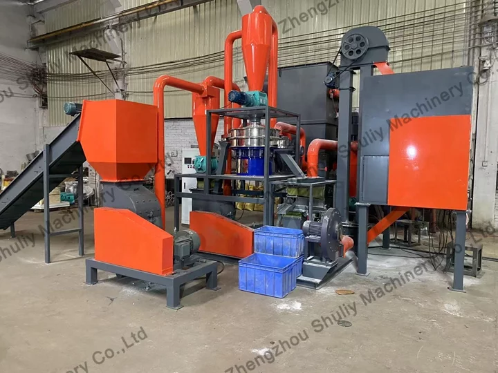 commercial waste circuit boards crusher and separator