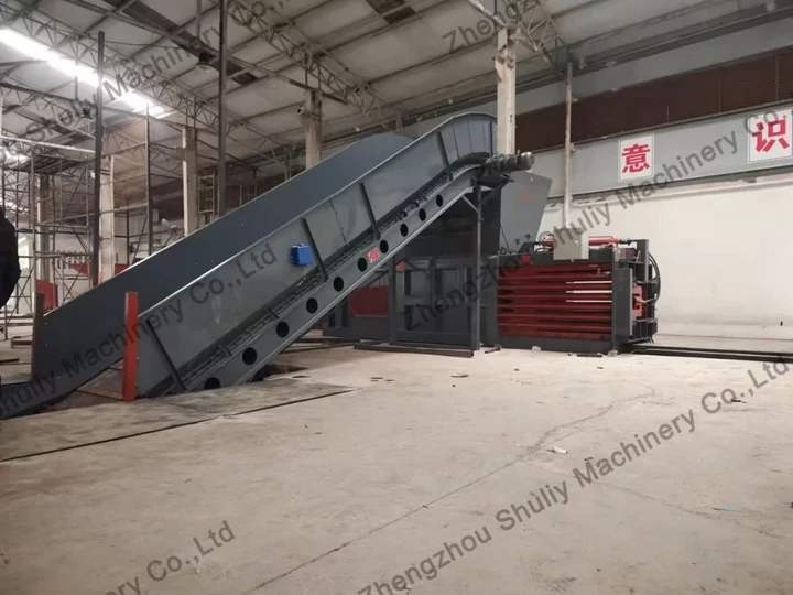 Enrouleur de pneus horizontal industriel