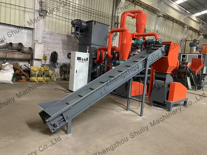 waste circuit boards crusher and separator in stock