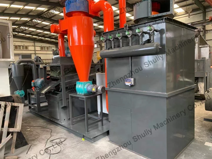 Máquina de reciclagem de cabos de cobre