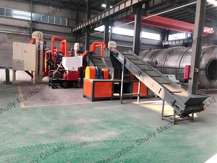 Copper and aluminum water tank radiator recycling line price