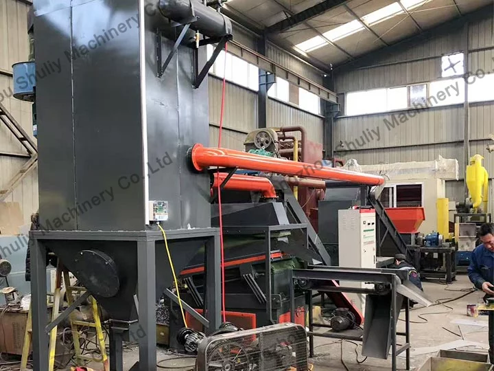 commercial Copper and aluminum water tank radiator recycling line