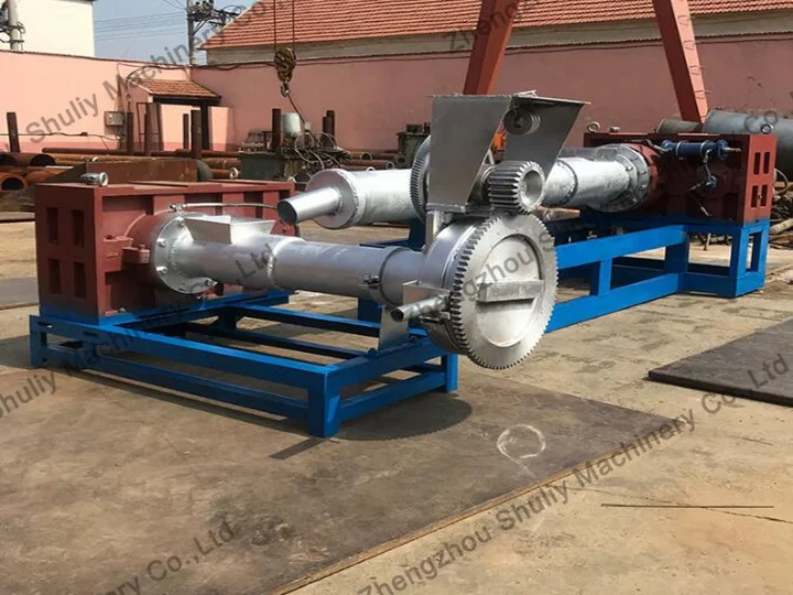 plastic film granulating machine