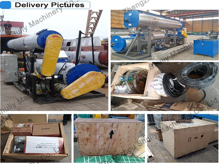 fish meal machine exported
