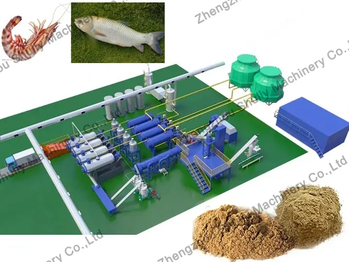 fish meal machine