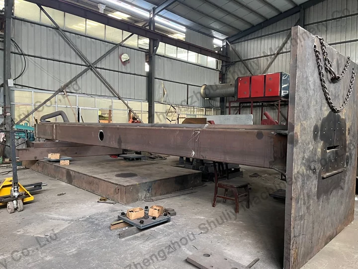 otr tyre crusher