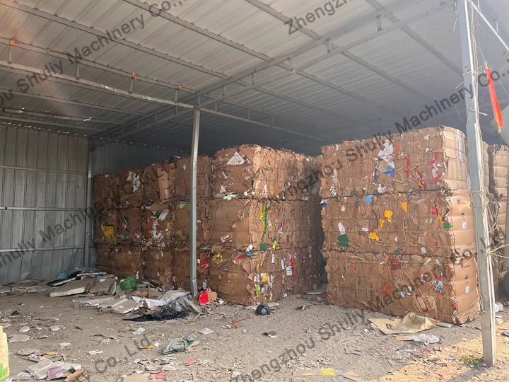 paper bales