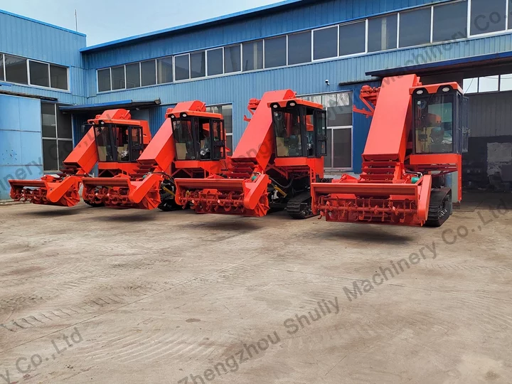 salt combine harvester