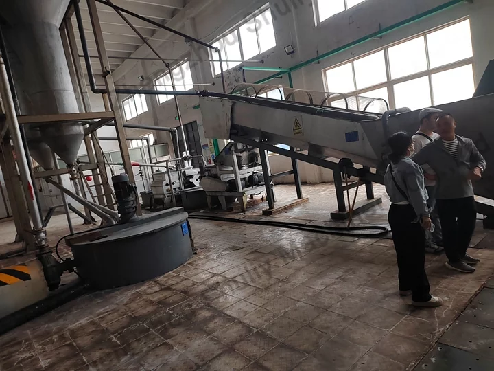 salt refining plant
