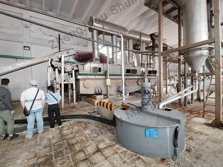 salt refining production line
