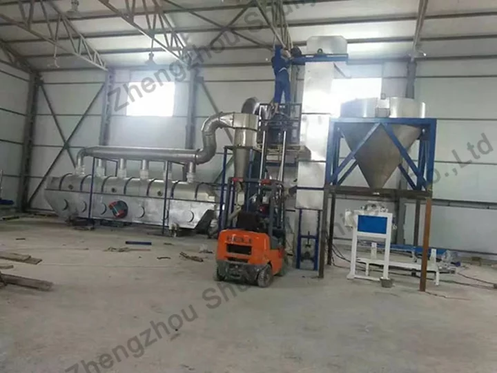 salt washing production line