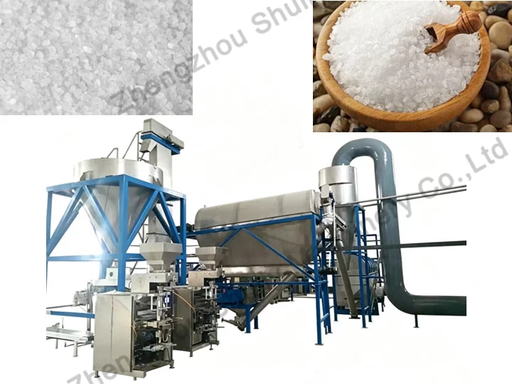 sea salt processing line