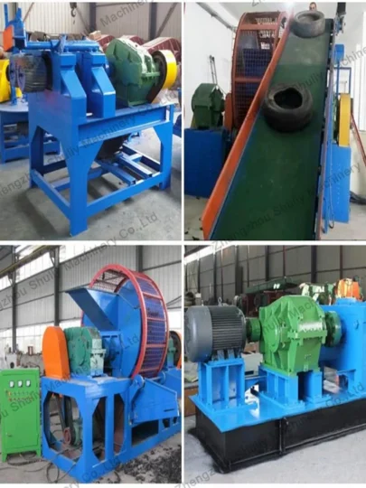 waste tire recycling line
