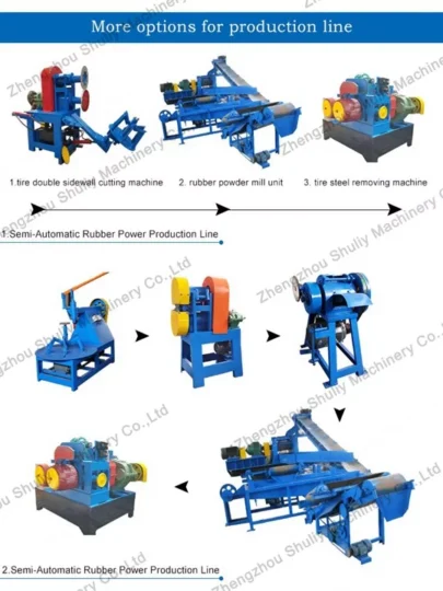 waste tire recycling plant