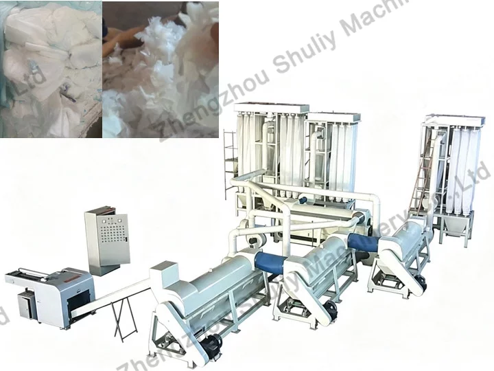 Diaper Recycling Machine