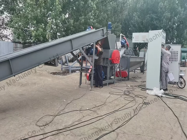 Plastic PET Washing Line