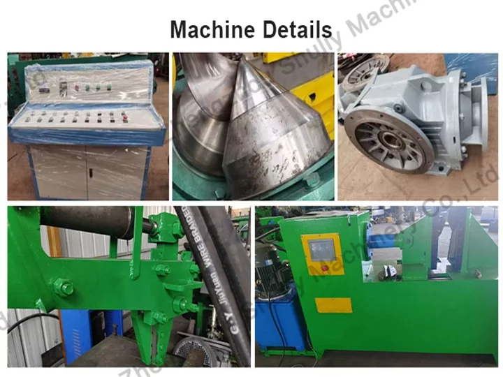 Screw Flight Forming Machine details
