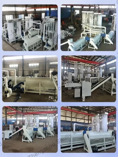 diaper recycling line