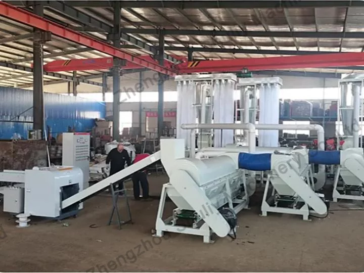diaper recycling system