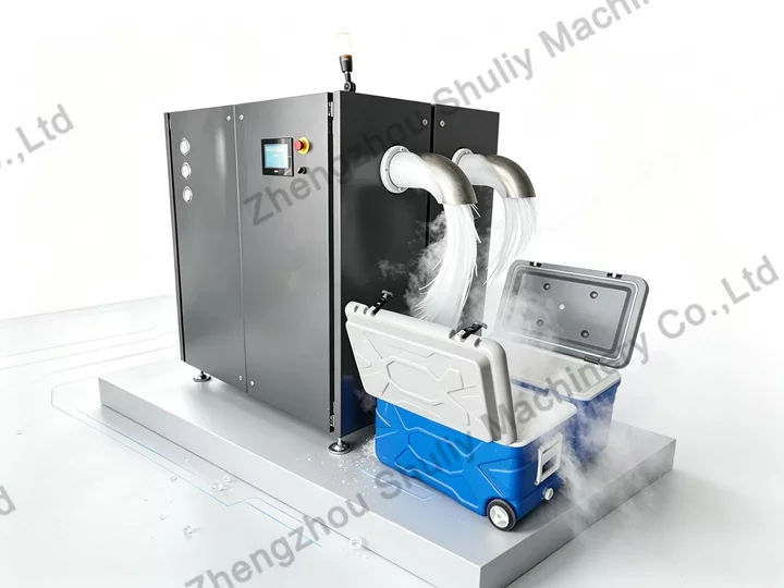 dry ice pellet machine