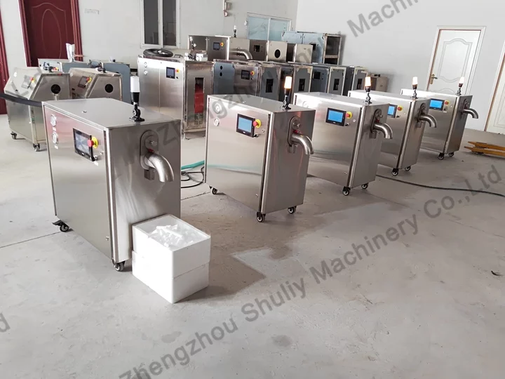 dry ice pelletizer machine