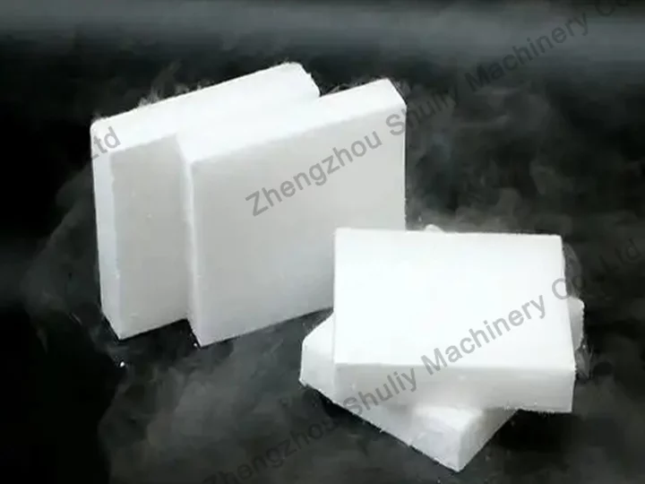 dry ice block
