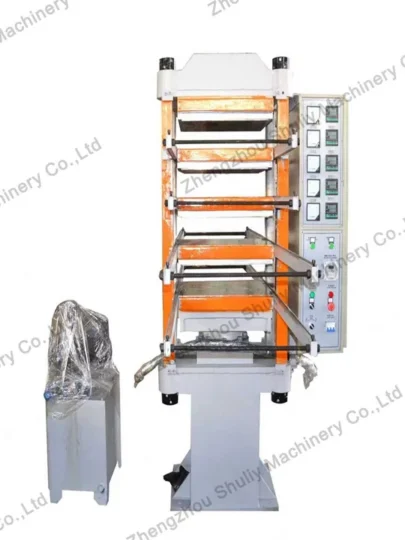 rubber flooring making machine
