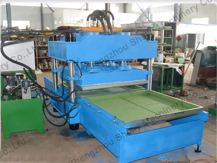 rubber tile manufacturing machine