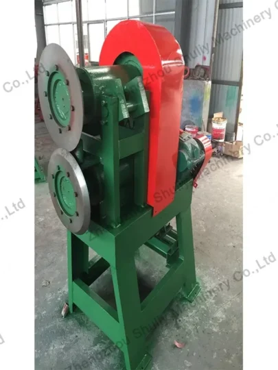 waste tire cutting machine