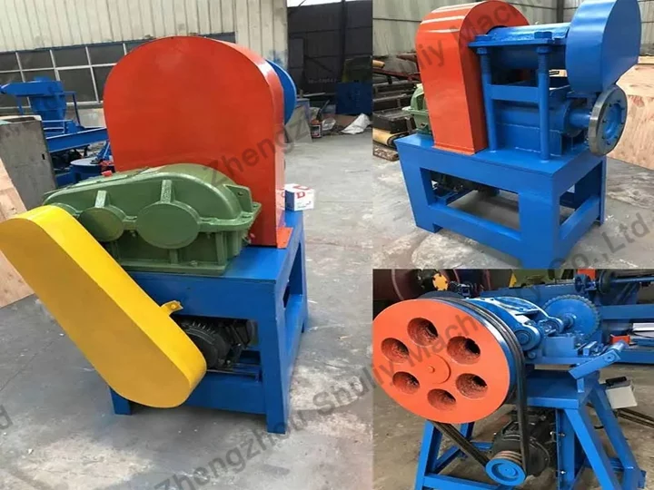waste tire strip cutting machine